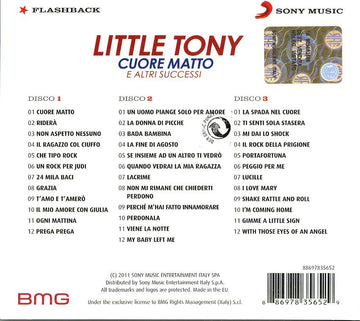 LITTLE TONY - CUORE MATTO E ALTRI SUCCESSI (3CD)